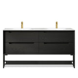 KAKADU Wall Hung Vanity 1500mm Black Oak