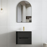 KAKADU Wall Hung Vanity 600mm Black Oak