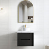 KAKADU Wall Hung Vanity 600mm Black Oak