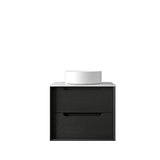 KAKADU Wall Hung Vanity 600mm Black Oak
