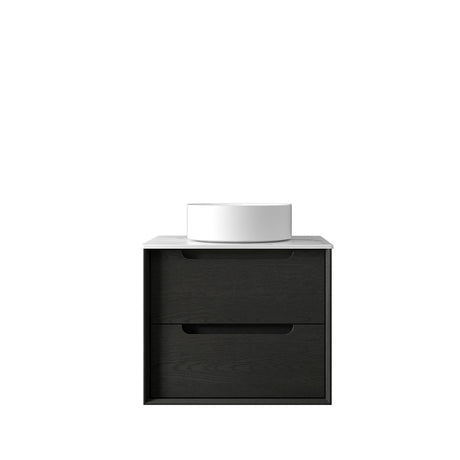 KAKADU Wall Hung Vanity 600mm Black Oak