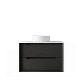 KAKADU Wall Hung Vanity 750mm Black Oak