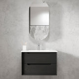 KAKADU Wall Hung Vanity 750mm Black Oak