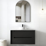 KAKADU Wall Hung Vanity 900mm Black Oak