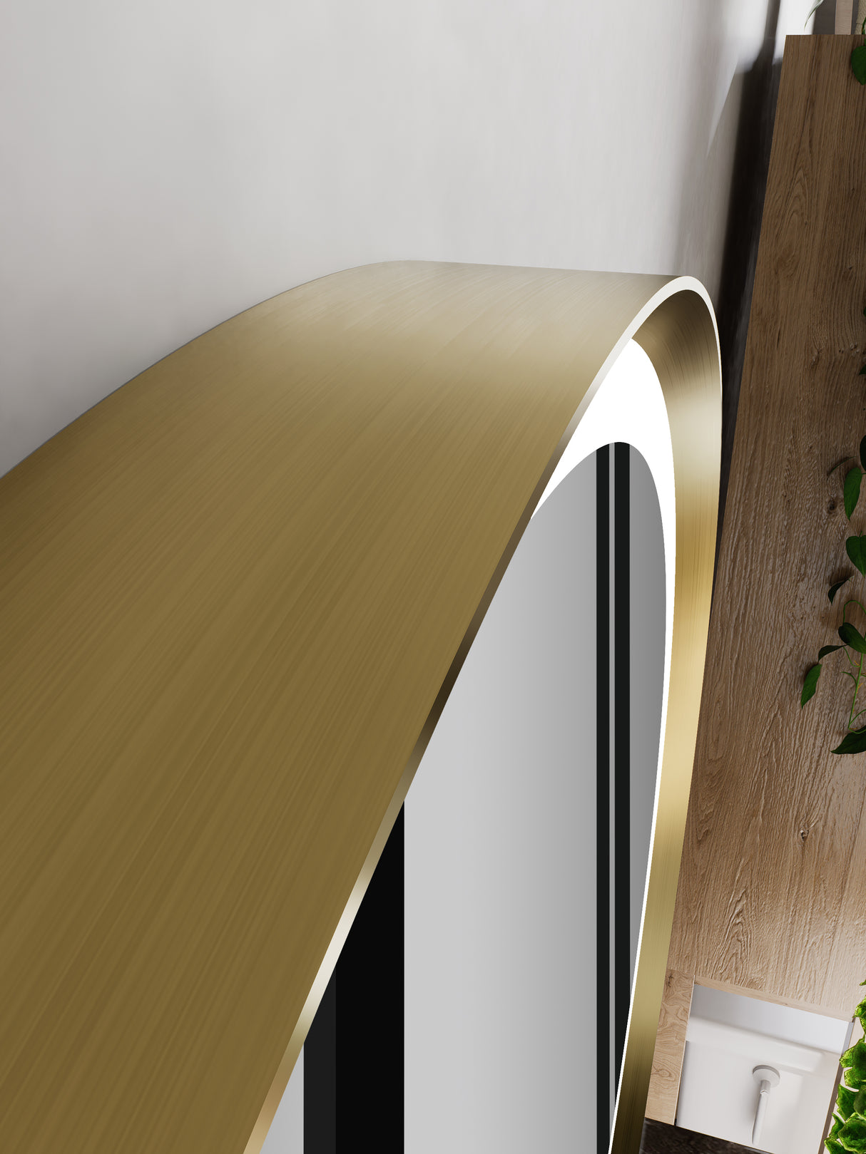Firenze Round Front-Lit LED Frosted Mirror (800x800mm)