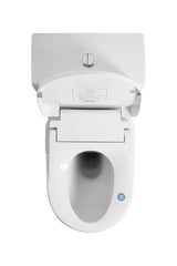 Smart Stella Rimless Back to Wall Gloss White Toilet Suite
