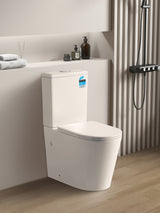Alpha Rimless Tornado Gloss White Toilet Suite