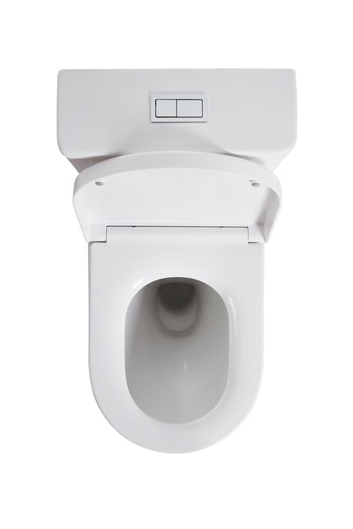 Elvera Rimless Ambulant Gloss White Toilet Suite