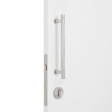 Manovella Entrance Roller Lock Kit - Charmian Pull-Brushed Nickel
