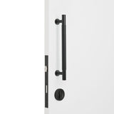 Manovella Entrance Roller Lock Kit - Charmian Pull-Matte Black