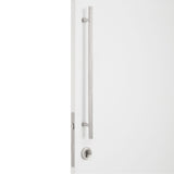 Manovella Entrance Roller Lock Kit - Charmian Pull-Brushed Nickel