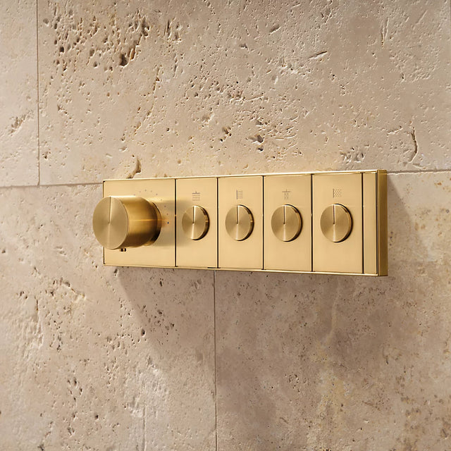 KOHLER Anthem™ Recessed Mechanical Thermostatic Control Panel - Four Outlets (4OT)