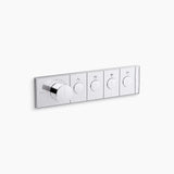 KOHLER Anthem™ Recessed Mechanical Thermostatic Control Panel - Four Outlets (4OT)