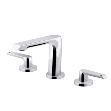 KOHLER Avid 3TH Basin Set Polished Chrome