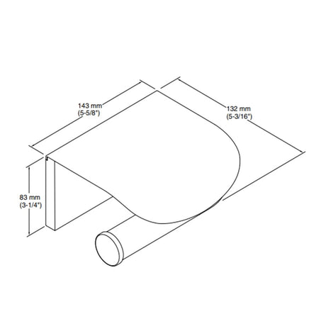 KOHLER Avid Toilet Tissue Holder with Cover