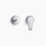 KOHLER Avid Wall Mount Basin Set Polished Chrome
