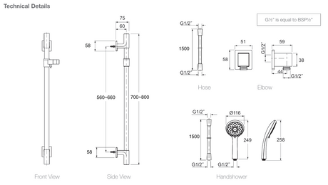 KOHLER Awaken Slide Shower