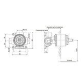 KOHLER BODY - Shower or Bath 40mm Valve For Above 4 Mixers