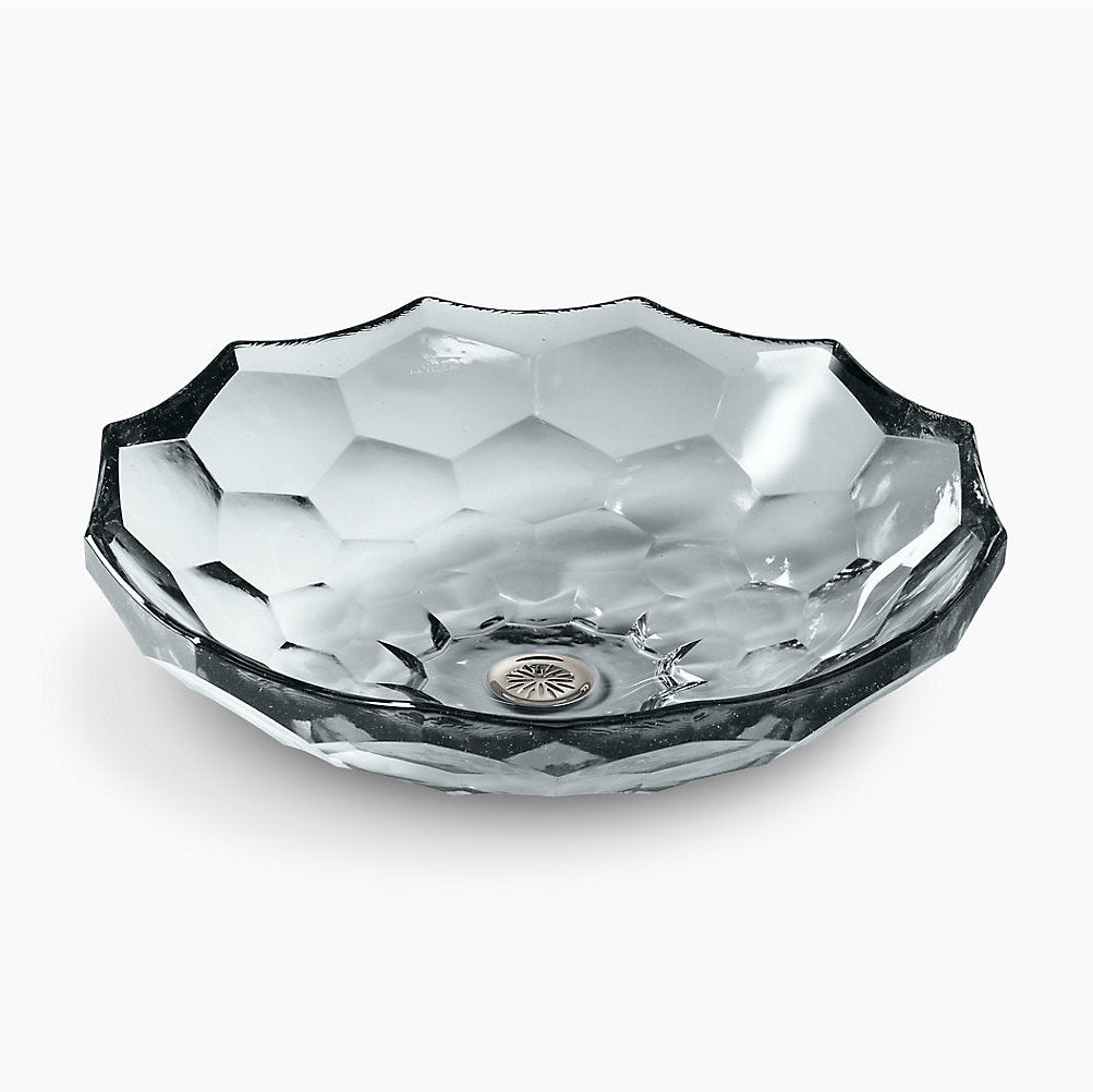 KOHLER Briolette Faceted Glass Vessel Basin (445mm)