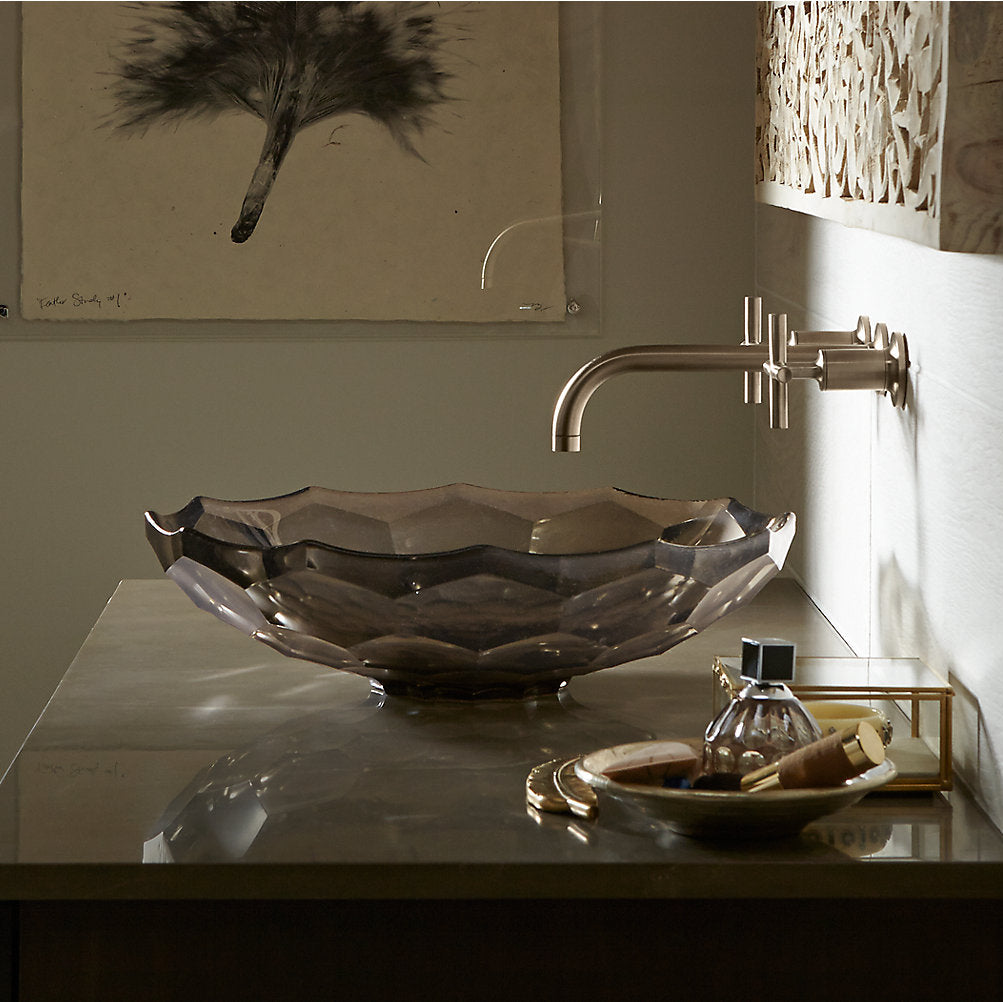 KOHLER Briolette Faceted Glass Vessel Basin (445mm)