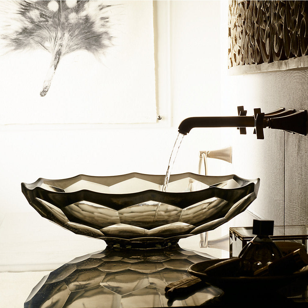 KOHLER Briolette Faceted Glass Vessel Basin (445mm)