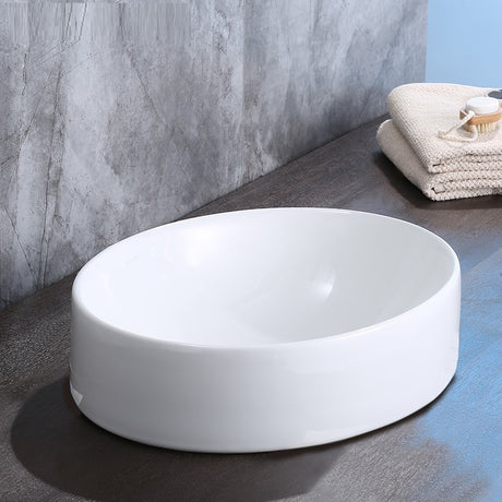 KOHLER Chalice Oval Vessel Basin Overflow