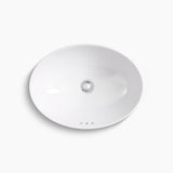 KOHLER Chalice Oval Vessel Basin Overflow