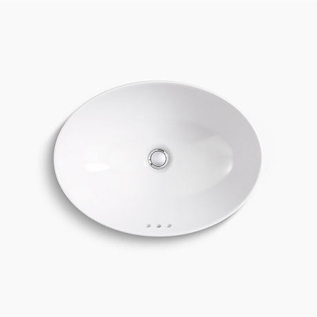 KOHLER Chalice Oval Vessel Basin Overflow