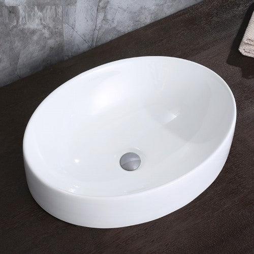 KOHLER Chalice Oval Vessel Basin Overflow