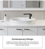 KOHLER Chalice Oval Vessels Basin