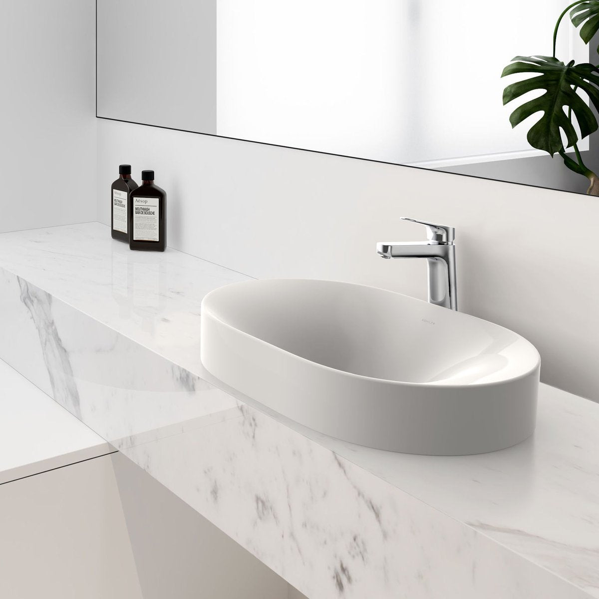 KOHLER Chalice Oval Vessels Basin