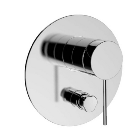 KOHLER Components Shower/Bath Mixer with Diverter Thin Trim - Pin Handle