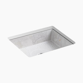 KOHLER Empress Bouquet™ Kathryn Under Counter Basin Rectangle (397x225x159mm)