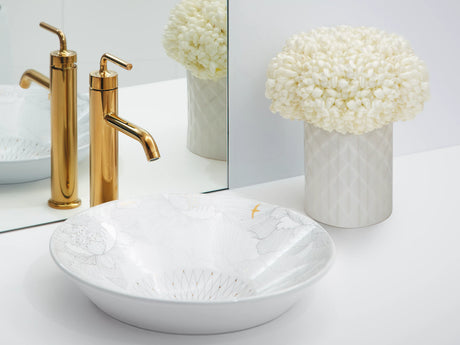 KOHLER Empress Bouquet™ Vessels Conical Bell Above Counter Basin Round (413mm)