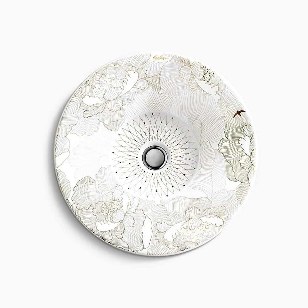 KOHLER Empress Bouquet™ Vessels Conical Bell Above Counter Basin Round (413mm)