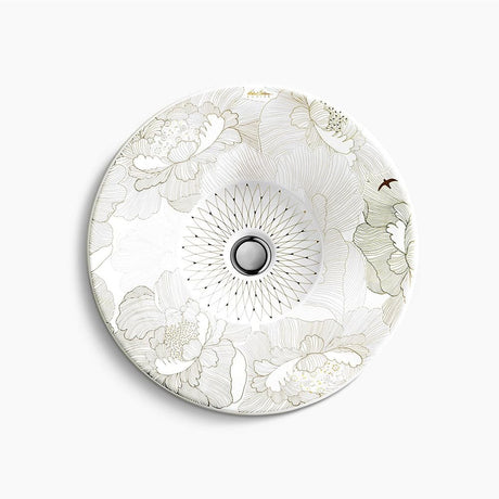 KOHLER Empress Bouquet™ Vessels Conical Bell Above Counter Basin Round (413mm)