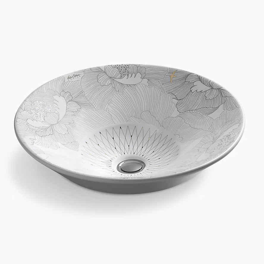 KOHLER Empress Bouquet™ Vessels Conical Bell Above Counter Basin Round (413mm)