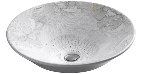 KOHLER Empress Bouquet™ Vessels Conical Bell Above Counter Basin Round (413mm)
