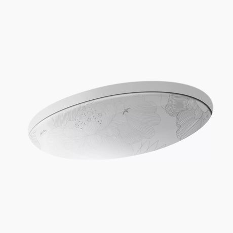 KOHLER Empress Bouquet™ Vintage Under Counter Basin Oval (606x365x203mm)