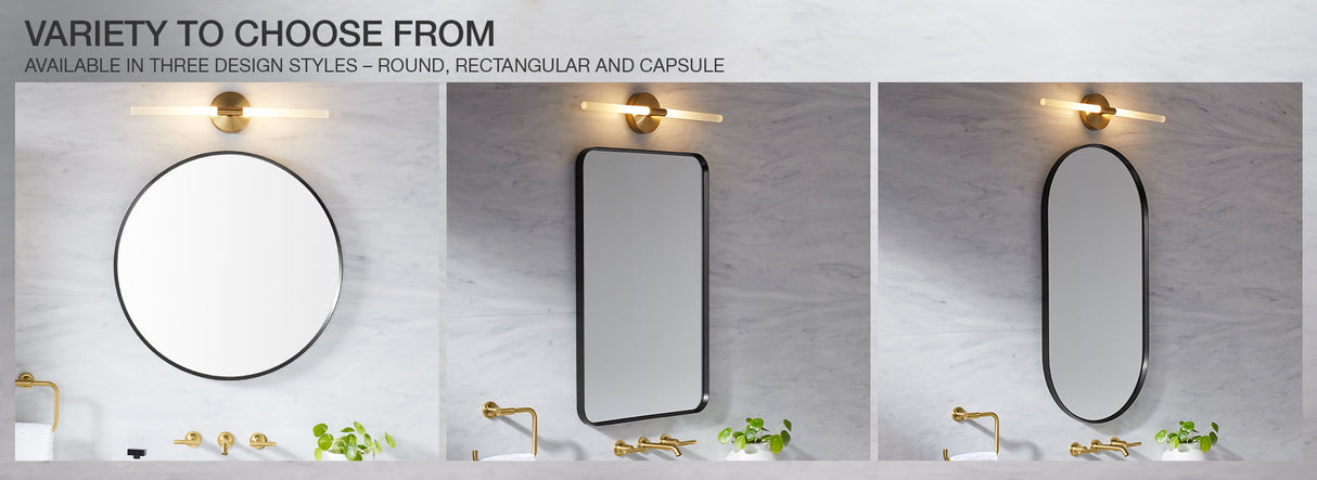 KOHLER Essential Round Framed Decorative Mirror (716x716x35 mm)