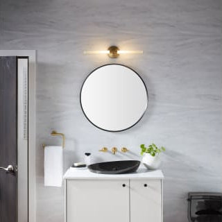 KOHLER Essential Round Framed Decorative Mirror