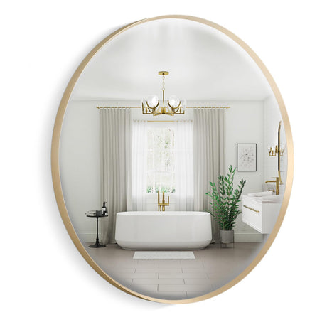 KOHLER Essential Round Framed Decorative Mirror