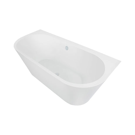 KOHLER Evok Back-To-Wall Free Standing Bathtub Gloss White (1500mm / 1700mm)