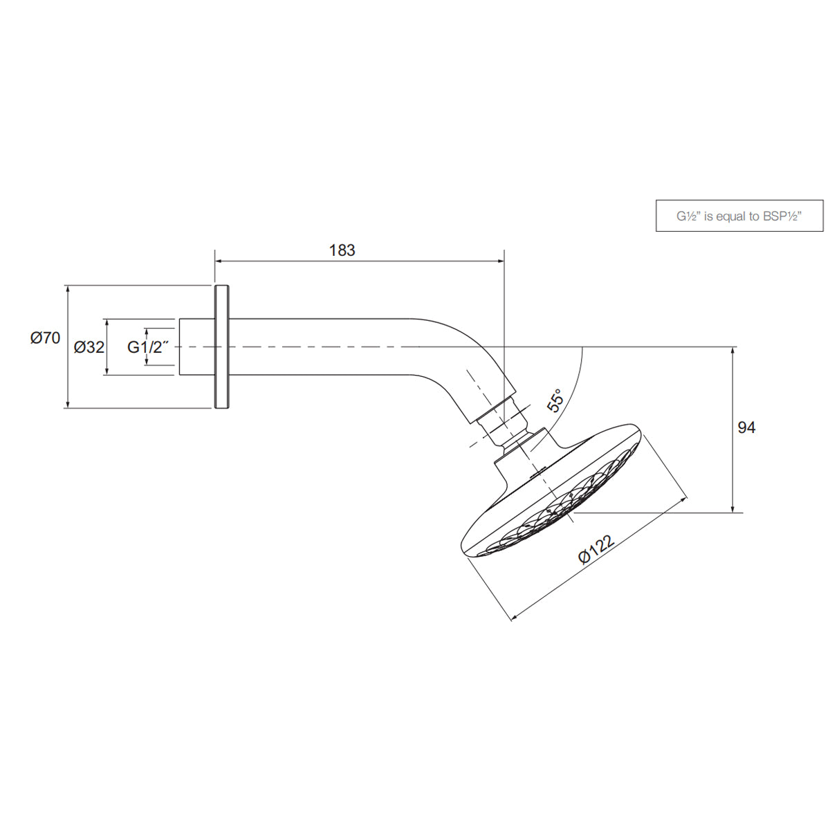 KOHLER Exhale Showerhead - Round