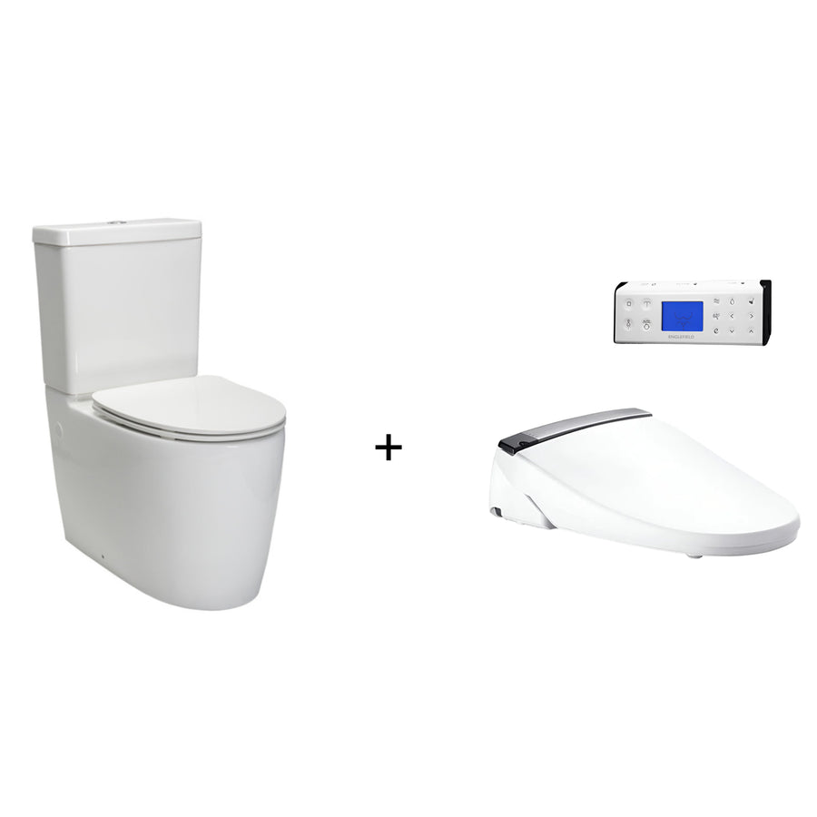 KOHLER Grande Back To Wall Toilet Suite With Electronic Bidet Seats Package