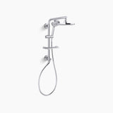 KOHLER HydroRail Rain Shower Square Column Premium - Polished Chrome