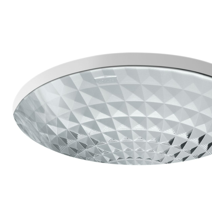 KOHLER Kallos Spun Glass Under Counter Basin Round (406mm)