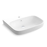 KOHLER ModernLife Rectangular Vessel Basin Overflow With Taphole