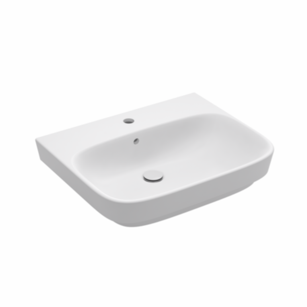 KOHLER ModernLife Rectangular Vessel Basin Overflow With Taphole