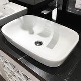 KOHLER ModernLife Square Vessel Basin Overflow